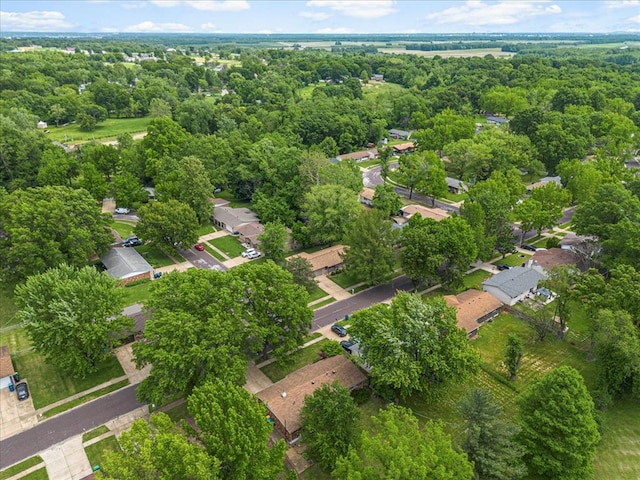 930 Laredo Ave, Saint Louis, MO 63138 - aerial overview of property's location with nearby suburban area