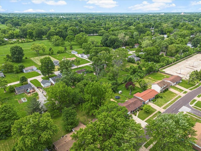 930 Laredo Ave, Saint Louis, MO 63138 - aerial overview of property's location featuring nearby suburban area and a forest