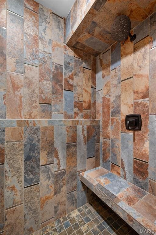 38 Crystal Manor Ct, Wentzville, MO 63385 - bathroom featuring tiled shower