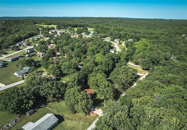 20336 Scholar Ln, Waynesville, MO 65583 - aerial overview of property's location featuring a forest