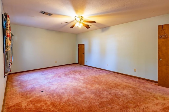 22 Greenbriar Dr, New Madrid, MO 63869 - carpeted spare room featuring ceiling fan and baseboards