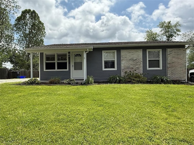 7729 Humbert Rd, Godfrey, IL 62035 - view of front facade featuring brick siding