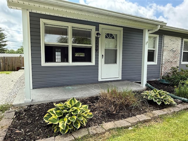 7729 Humbert Rd, Godfrey, IL 62035 - view of doorway to property