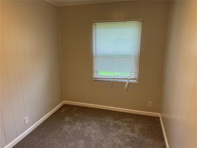 124 Saint James Ln, Cahokia, IL 62206 - unfurnished room with dark colored carpet and baseboards