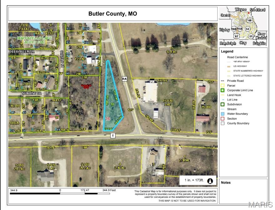 WSide Highway Ra, Wappapello, MO 63966