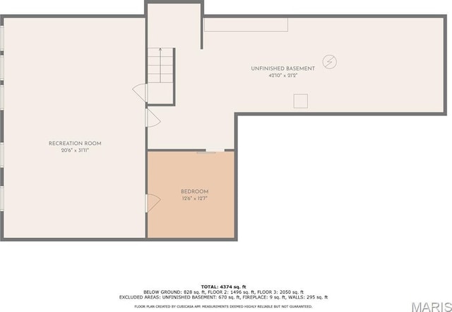 1165 Nooning Tree Dr, Chesterfield, MO 63017 - room layout
