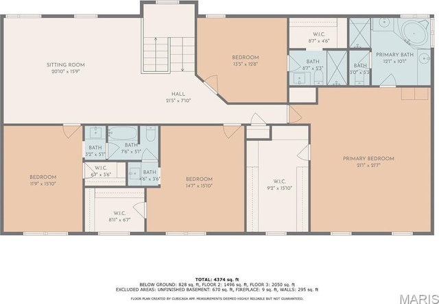 1165 Nooning Tree Dr, Chesterfield, MO 63017 - floor plan / room layout