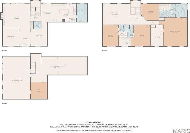 1165 Nooning Tree Dr, Chesterfield, MO 63017 - home floor plan