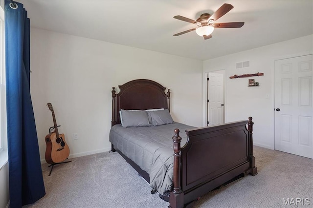800 Boulder Crest Ct, Eureka, MO 63025 - bedroom with carpet, ceiling fan, and baseboards