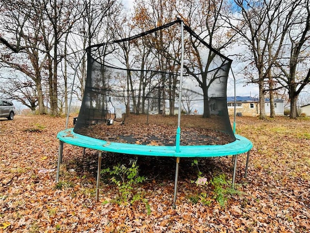 656B Watson Rd, Sullivan, MO 63080 - view of yard featuring a trampoline