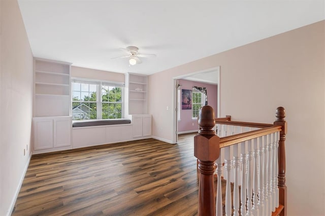 3912 Jacobs Lndg, Saint Charles, MO 63304 - unfurnished room featuring plenty of natural light, wood finished floors, and baseboards