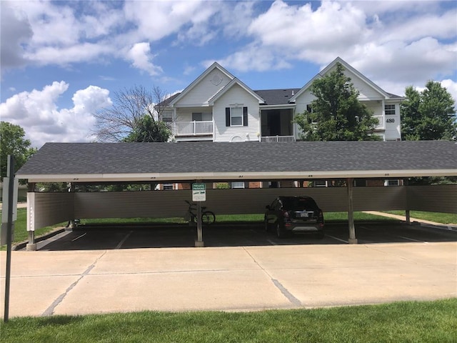 480 Benton Dr Unit L, Saint Peters, MO 63376 - view of covered parking lot