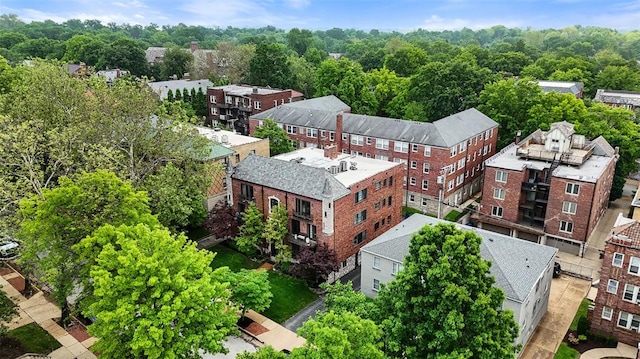7520 Buckingham Dr Unit 1W, Saint Louis, MO 63105 - bird's eye view