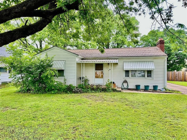 236 Westerholdt St, East Alton, IL 62024 - ranch-style home with a chimney