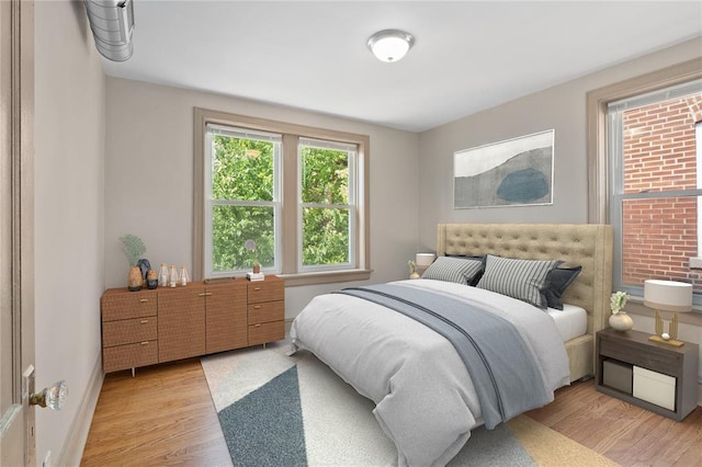 4932 Mardel, Saint Louis, MO 63109 - bedroom featuring light wood-style floors and baseboards