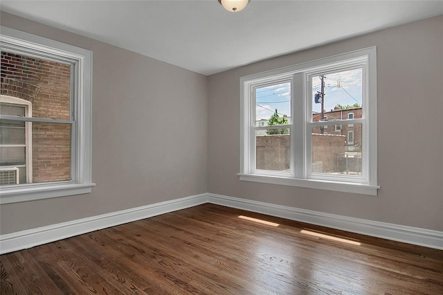 4932 Mardel, Saint Louis, MO 63109 - empty room with baseboards and wood finished floors