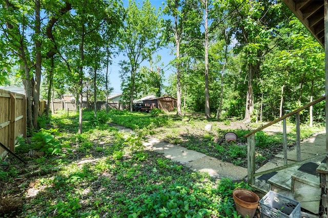 7511 Milan Ave, University City, MO 63130 - view of fenced backyard
