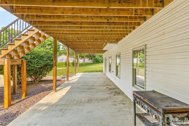 113 Riverwalk Dr, Desloge, MO 63628 - view of patio with stairs