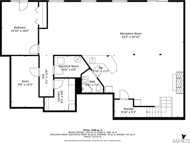 113 Riverwalk Dr, Desloge, MO 63628 - floor plan / room layout