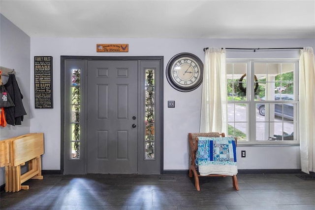 7172 Briarwood Dr, Cedar Hill, MO 63016 - entrance foyer featuring plenty of natural light and baseboards
