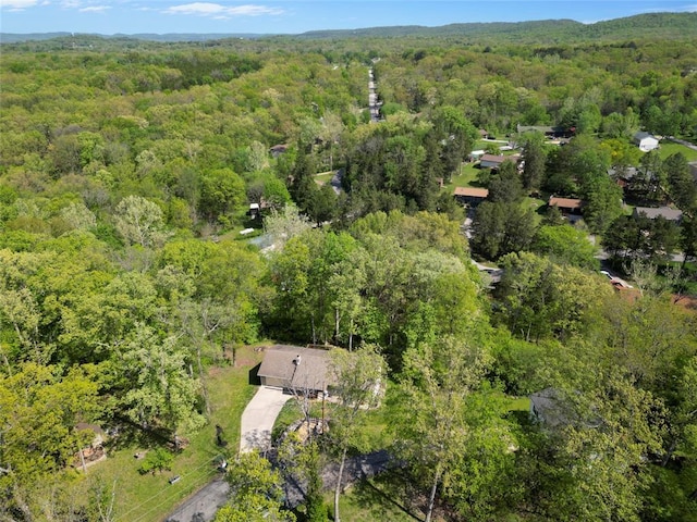 7172 Briarwood Dr, Cedar Hill, MO 63016 - aerial view of a heavily wooded area