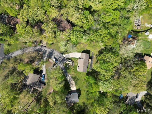7172 Briarwood Dr, Cedar Hill, MO 63016 - drone / aerial view