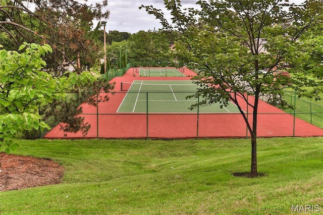 1721 Blue Jay Cv, Saint Louis, MO 63144 - view of tennis court