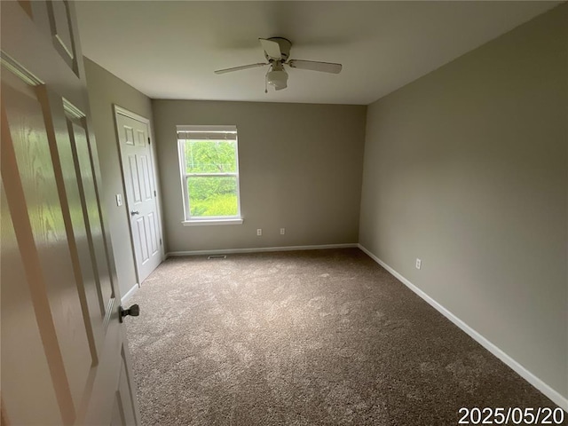 14 Mandy Ct, Troy, MO 63379 - unfurnished bedroom featuring carpet, baseboards, and ceiling fan