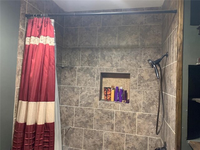 201 3rd St, Chaffee, MO 63740 - full bathroom with a tile shower