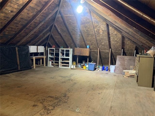 201 3rd St, Chaffee, MO 63740 - view of attic