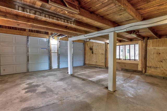 305 W 1st St, Farmington, MO 63640 - view of garage