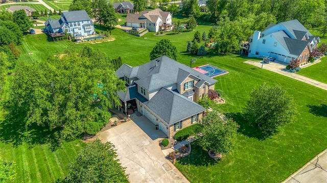 5360 Tower Hill Ct, Weldon Spring, MO 63304 - aerial perspective of suburban area