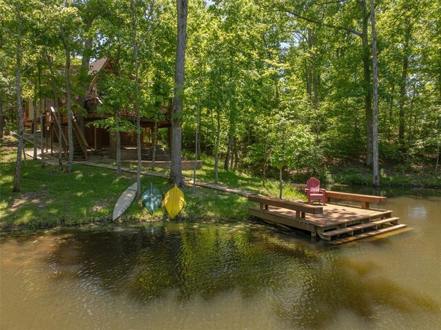 2349 Trautwein Dr, Innsbrook, MO 63390 - dock area with a water view