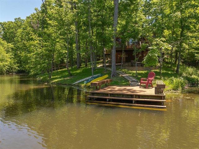 2349 Trautwein Dr, Innsbrook, MO 63390 - dock with a water view