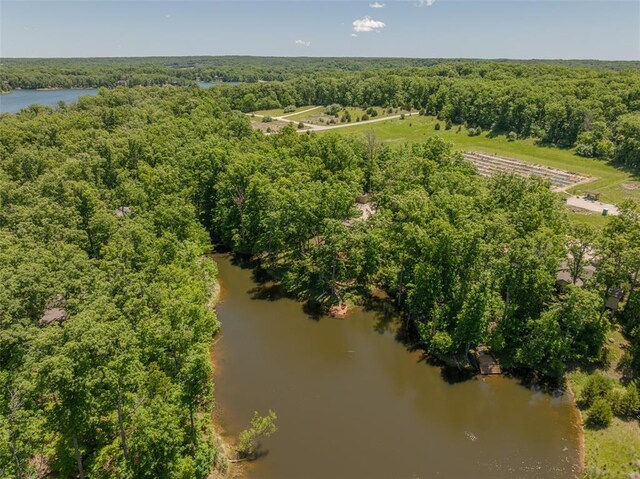 2349 Trautwein Dr, Innsbrook, MO 63390 - bird's eye view of a heavily wooded area and a large body of water