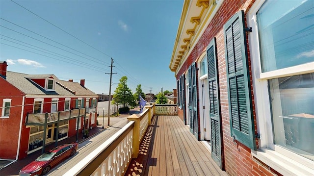 1107 N 2nd St, Saint Charles, MO 63301 - view of wooden deck