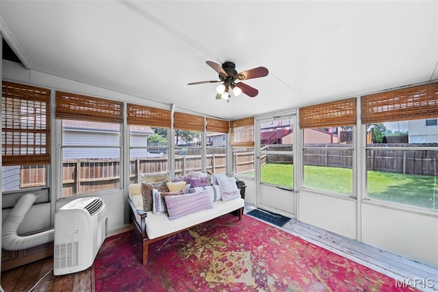 3060 Almond Tree Dr, Saint Peters, MO 63376 - sunroom / solarium with a ceiling fan