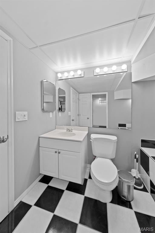 3060 Almond Tree Dr, Saint Peters, MO 63376 - bathroom with vanity and tile patterned floors