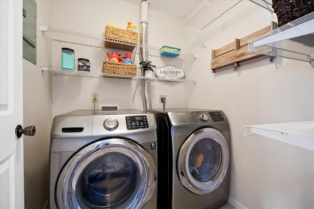 100 Jubilee Hill Dr Unit G, Wildwood, MO 63040 - washroom featuring washing machine and dryer