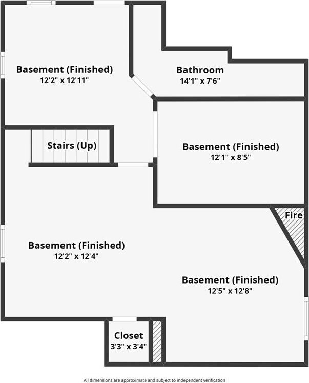 8145 University Dr, Clayton, MO 63105 - floor plan / room layout