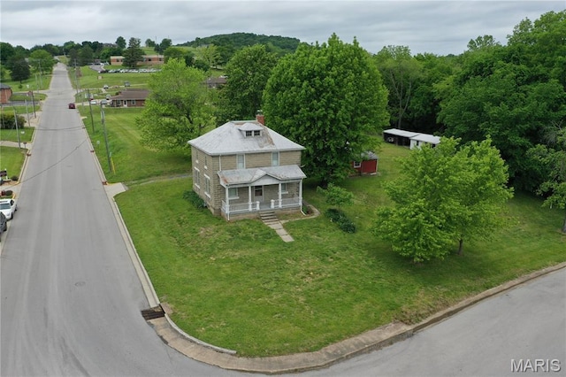 405 W 18th St, Hermann, MO 65041 - bird's eye view