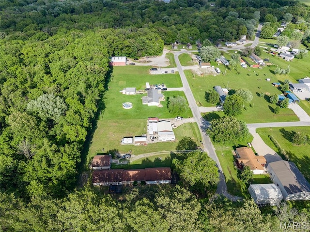 21604 Fox Dr, Carlyle, IL 62231 - view of property location with a forest