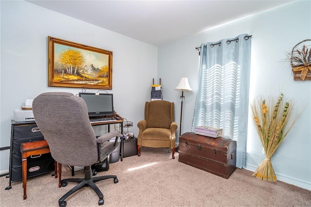 983 Fairway Dr, Union, MO 63084 - home office featuring carpet flooring and baseboards