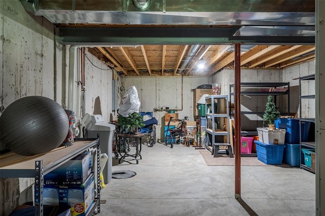 983 Fairway Dr, Union, MO 63084 - view of unfinished below grade area