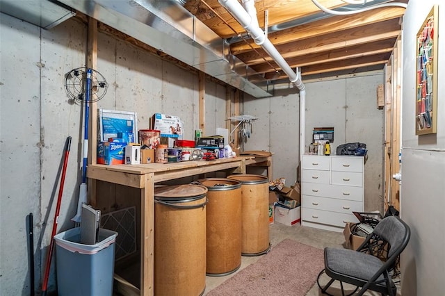 983 Fairway Dr, Union, MO 63084 - view of unfinished basement