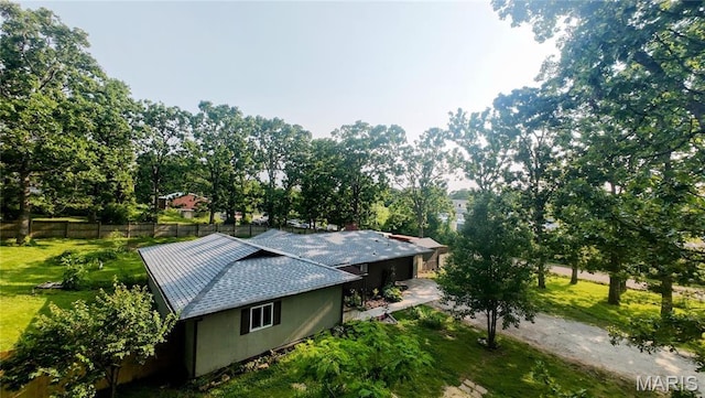 11230 W Little Oaks Rd, Rolla, MO 65401 - view from above of property featuring a tree filled landscape