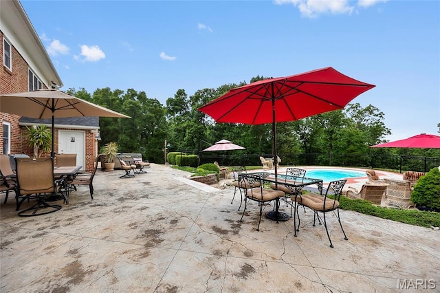 2785 Marble Springs Rd, Barnhart, MO 63012 - view of patio / terrace with outdoor dining area