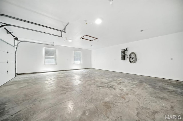 20731 Columbine Dr, Warrenton, MO 63383 - garage with a central vacuum unit