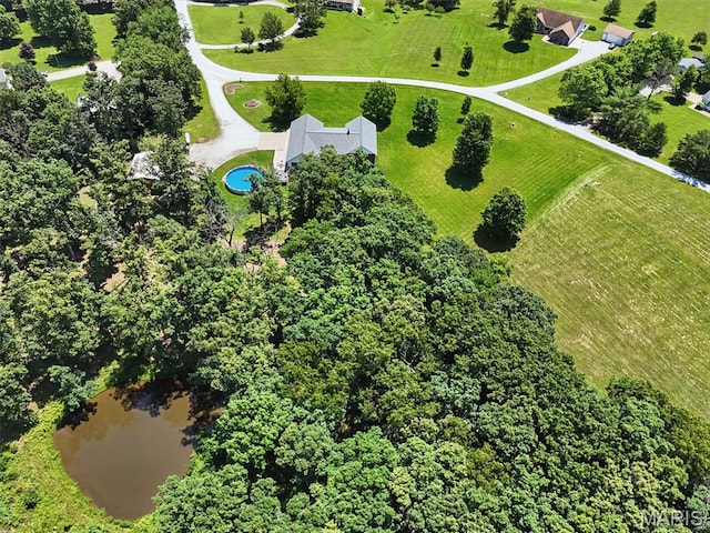 20731 Columbine Dr, Warrenton, MO 63383 - drone / aerial view of a nearby body of water