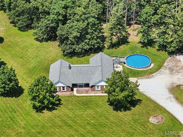 20731 Columbine Dr, Warrenton, MO 63383 - view of subject property featuring a pool